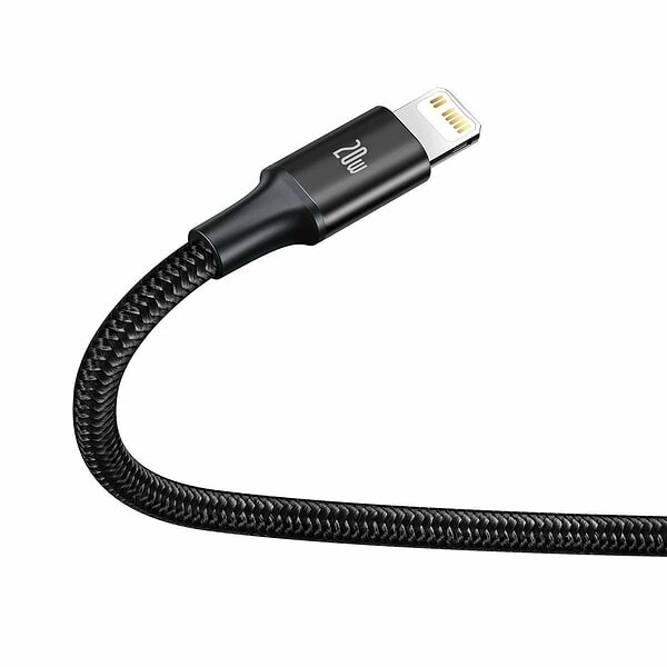 Baseus Rapid Series 3-in-1 cable USB-C For M+L+T 20W 1.5m Black distributor