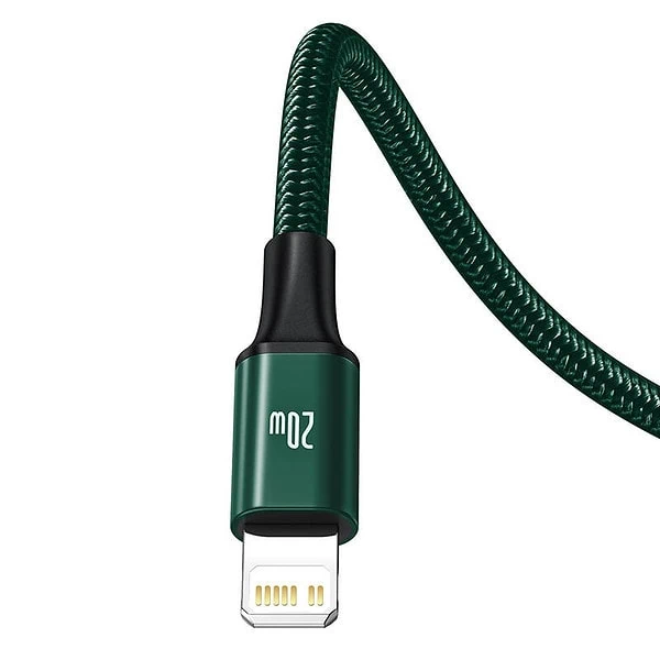 Baseus Rapid Series 3-in-1 cable USB-C For M+L+T 20W 1.5m (Green ) sk