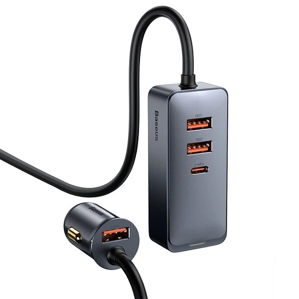 Baseus Share Together car charger with extension cord