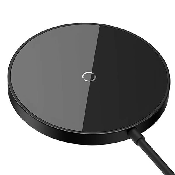 Baseus Simple Mini3 Magnetic Wireless Charger 15W (Black) cena