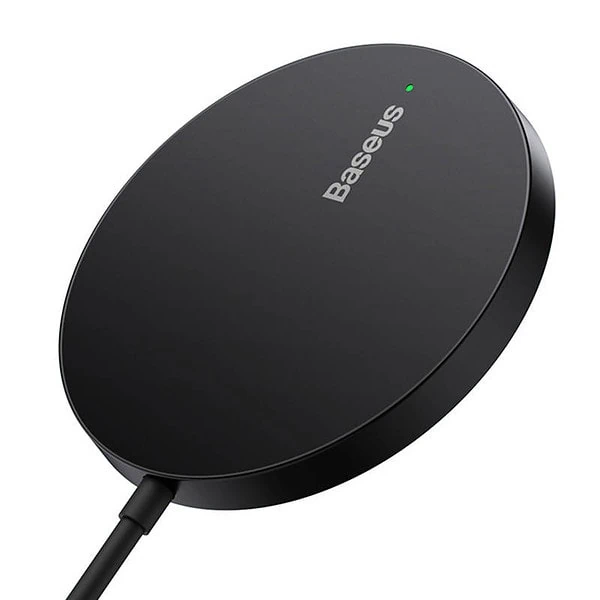 Baseus Simple Mini3 Magnetic Wireless Charger 15W (Black)