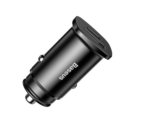 Baseus Square Car Charger PPS QC4.0 / PD3.0 5A 30W (Black) navod