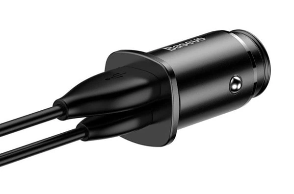 Baseus Square Car Charger PPS QC4.0 / PD3.0 5A 30W (Black) distributor