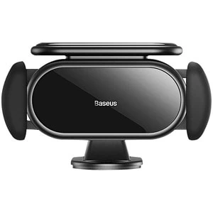 Baseus Steel Cannon Pro Solar Electric Car Phone Holder (Black)