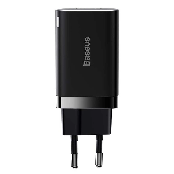 Baseus Super Si Pro Quick Charger USB + USB-C 30W (black) cena