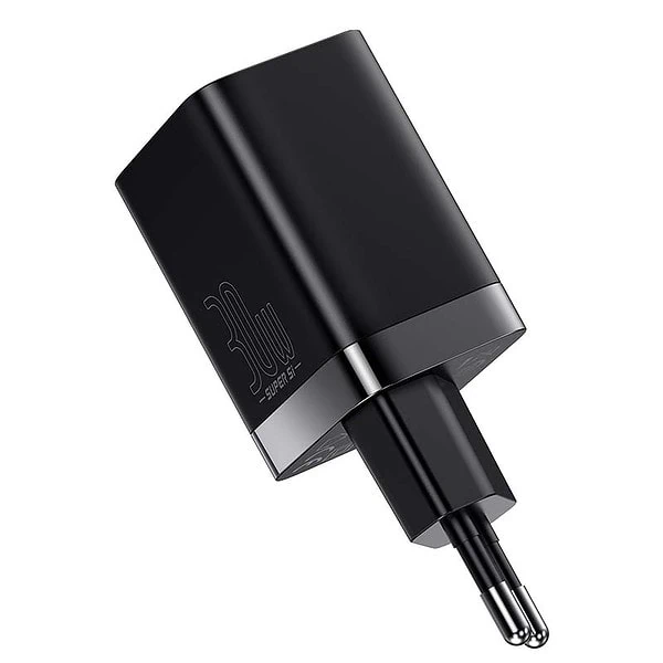 Baseus Super Si Pro Quick Charger USB + USB-C 30W (black) distributor