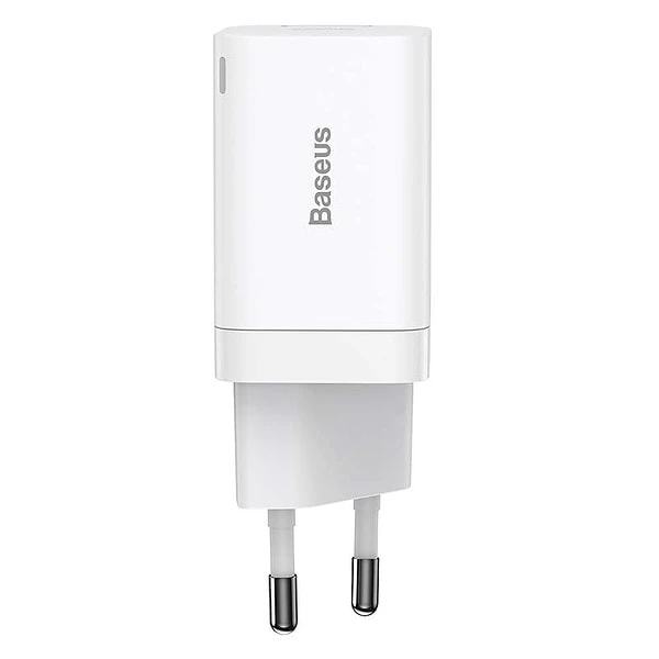 Baseus Super Si Pro Quick Charger USB + USB-C 30W (white) cena