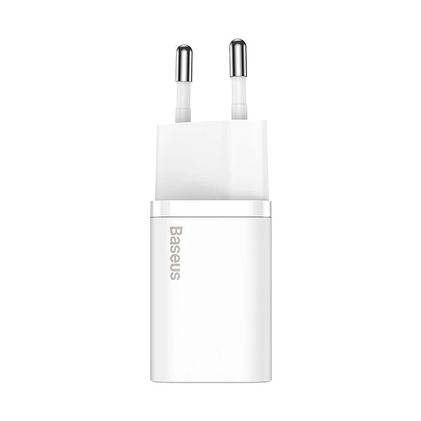 Baseus Super Si Quick Charger 1C 25W with USB-C cable for USB-C 1m (white) navod