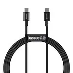 Baseus Superior Series Cable USB-C to USB-C, 100W, 1m (black)