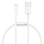 Baseus Superior Series Cable USB to Lightning, 2.4A, 0,25m (white)