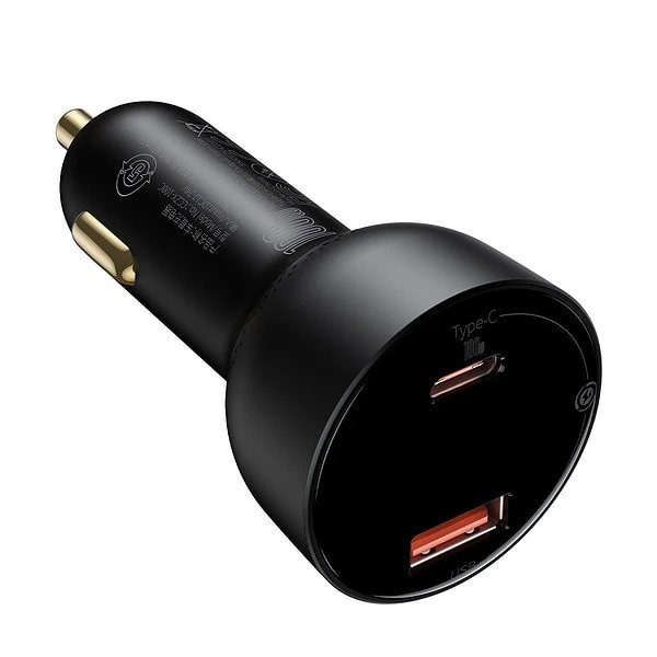 100W + USB-C cable (black)