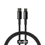 Baseus Tungsten Gold Cable Type-C to iP PD 20W 1m (black)