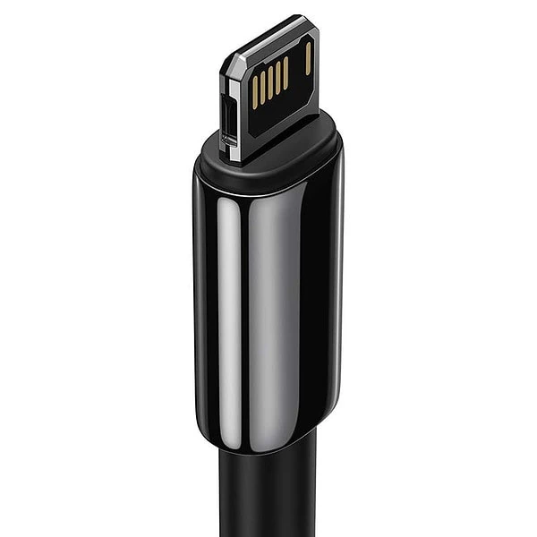 Baseus Tungsten Gold Cable USB to iP 2.4A 1m (black) distributor