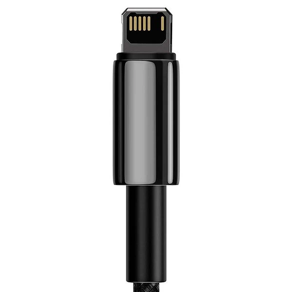 Baseus Tungsten Gold Cable USB to iP 2.4A 1m (black) sk