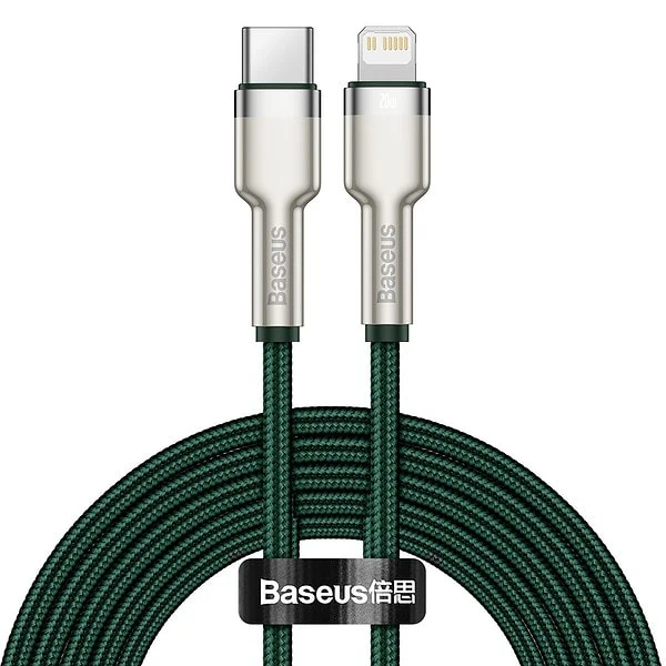 Baseus USB-C cable for Lightning 2m (green)