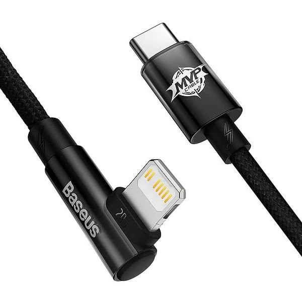 Baseus USB-C to Lightning MVP 20W 2m Cable (Black) cena