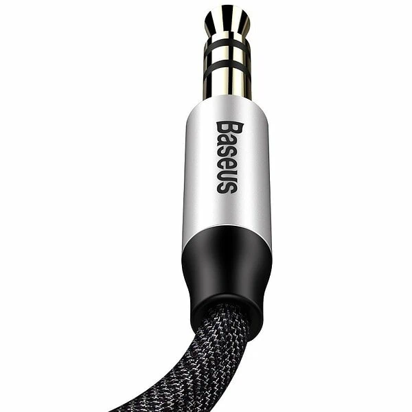 Baseus Yiven Audio Cable Cable 3.5 male Audio M30 1.5M Silver+ Black distributor