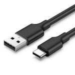 Cable USB to USB-C UGREEN US287, 3m (black)