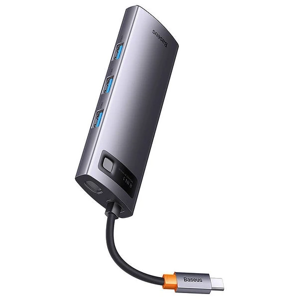 USB-C do HDMI + 3 x USB 3.0 + USB-C PD + RJ45 + SD/TF cena