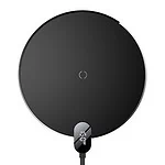 Inductive wireless charger Baseus Digital LED  15W (black)