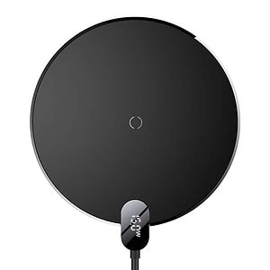 Inductive wireless charger Baseus Digital LED  15W (black)