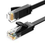 UGREEN Ethernet flat cable RJ45, Cat.6, UTP, 0.5m (black)