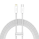 USB-C cable for Lightning Baseus Dynamic Series, 20W, 2m (white)