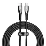 USB-C cable for USB-C Baseus Glimmer Series, 100W, 2m (Black)