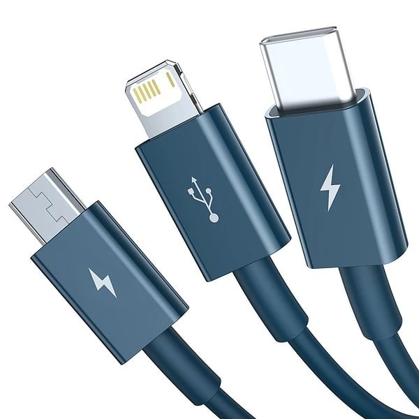 USB to micro USB / USB-C / Lightning