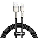 Kábel USB pre Lightning Baseus Cafule, 2,4 A, 1 m (čierny)