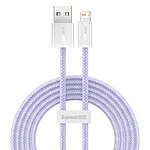 USB cable for Lightning Baseus Dynamic 2 Series, 2.4A, 2m (purple)