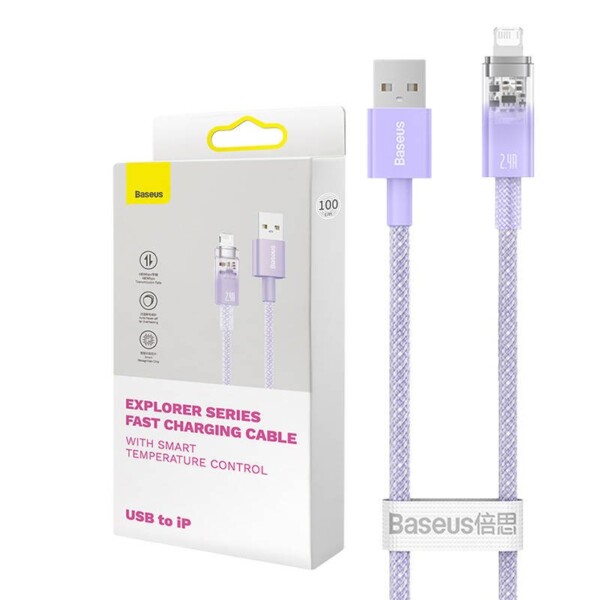 Fast Charging cable Baseus USB-A to Lightning  Explorer Series 2m