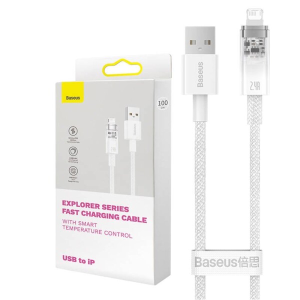 Fast Charging cable Baseus USB-A to Lightning  Explorer Series 2m