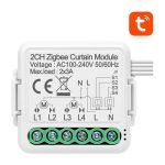 Modul inteligentného spínača záclon ZigBee Avatto N-ZCSM01-2 TUYA