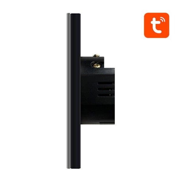 Smart Light Switch ZigBee Avatto ZTS02-EU-B1 1 Way TUYA (black) cena