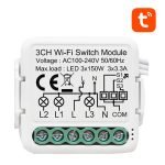 Inteligentný spínací modul WiFi Avatto N-WSM01-3 TUYA