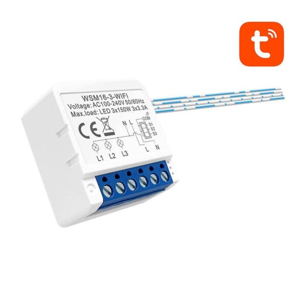 Smart Switch Module WiFi Avatto WSM16-W3 TUYA navod