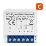 Inteligentný spínací modul ZigBee Avatto LZWSM16-W2 No Neutral TUYA