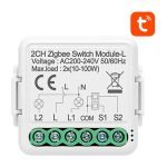 Inteligentný spínací modul ZigBee Avatto N-LZWSM01-2 No Neutrálne TUYA