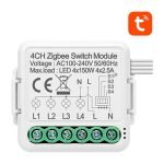 Inteligentný spínací modul ZigBee Avatto N-ZWSM01-4 TUYA