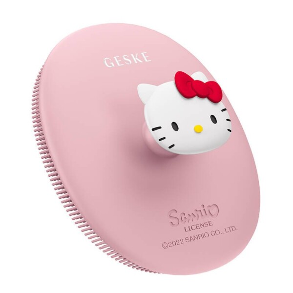 Facial Cleaning Brush 3in1 with handle Geske with APP (Hello Kitty pink) navod