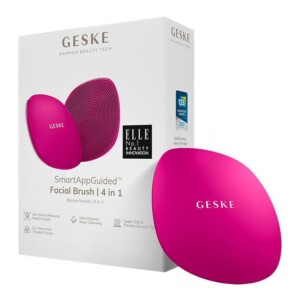 Facial Cleaning Brush 4in1 Geske with APP (magenta)