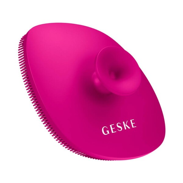 Facial Cleaning Brush 4in1 with Handle Geske with APP(magenta) navod