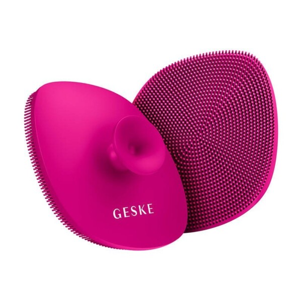 Facial Cleaning Brush 4in1 with Handle Geske with APP(magenta) sk