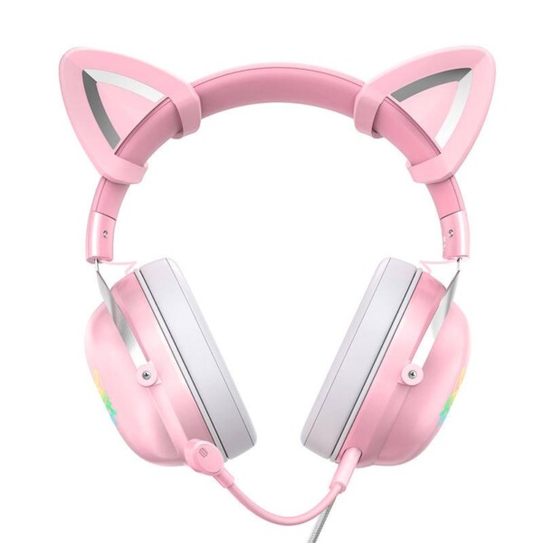 Gaming headphones ONIKUMA X11 Pink cena