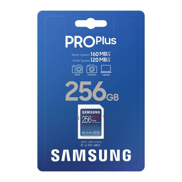 Memory card Samsung PRO Plus 2021 SDXC 256 GB Class 10 UHS-I/U3 V30 (MB-SD256KB/WW) distributor