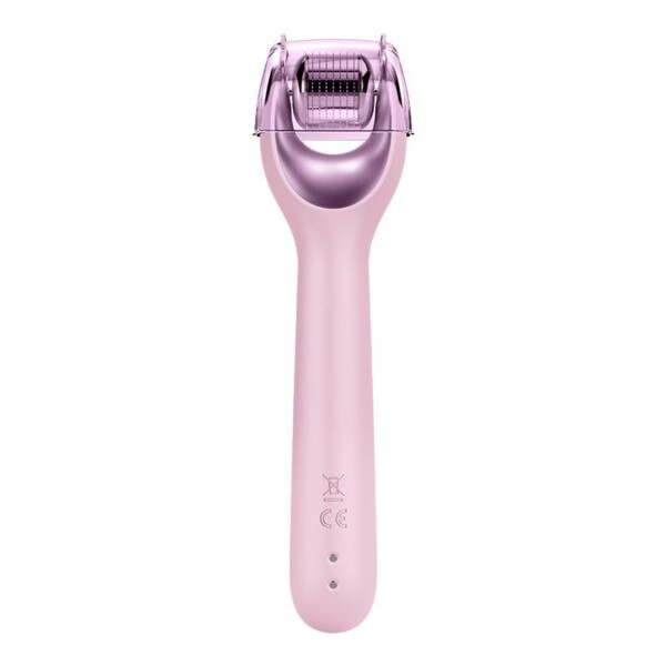 Micro Needle Face Roller 9in1 Geske with APP (pink) navod