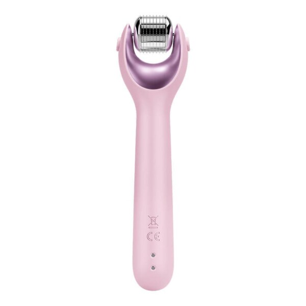 Micro Needle Face Roller 9in1 Geske with APP (pink) sk