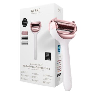 Micro Needle Face&Body Roller 9in1 Geske with APP (starlight)