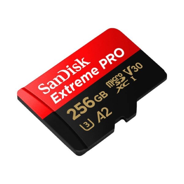 Paměťová karta SANDISK EXTREME PRO microSDXC 256GB 200/140 MB/s UHS-I U3 (SDSQXCD-256G-GN6MA) cena